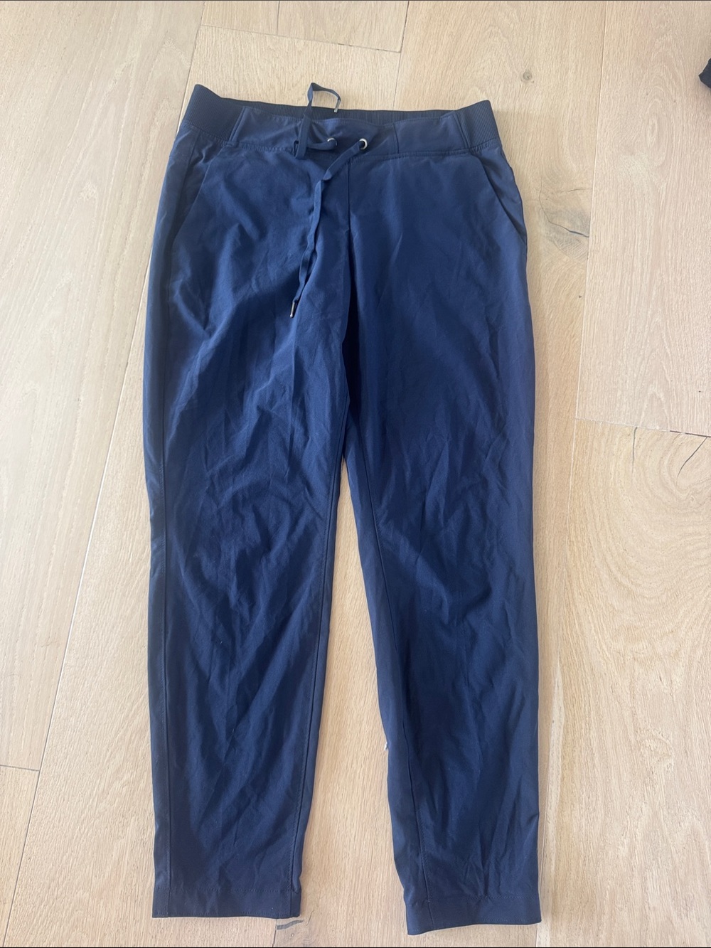 Athleta Dark Navy Drawstring Jogger Pants